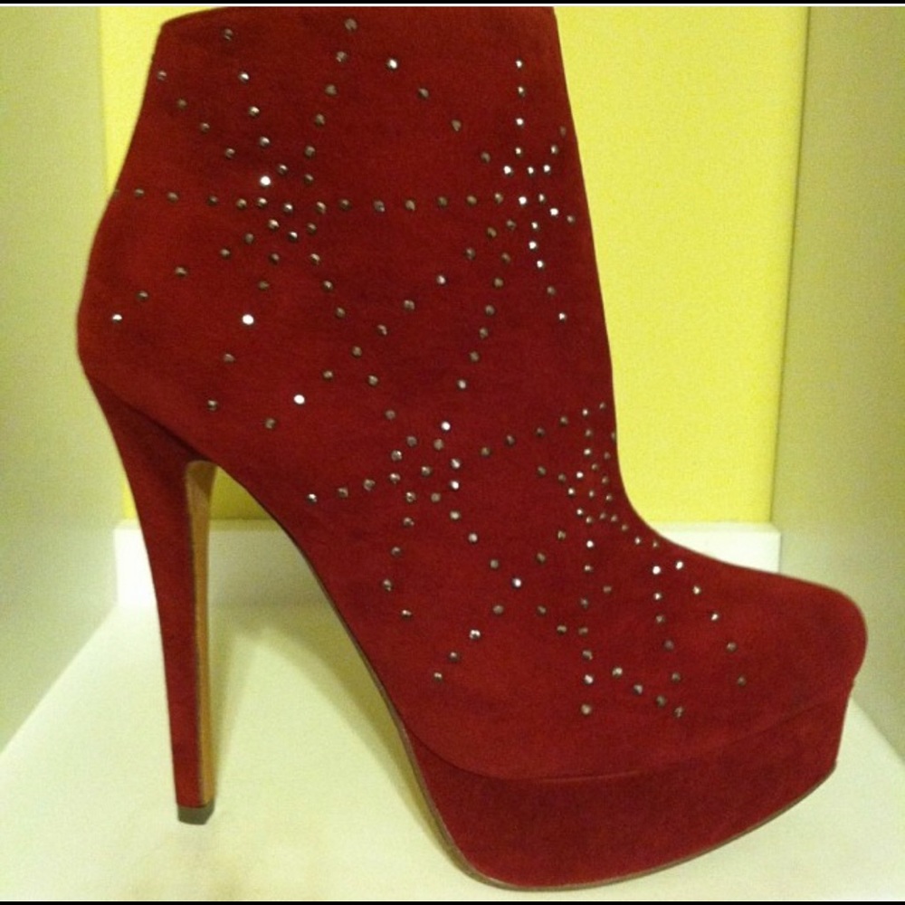 Red Velvet Booties